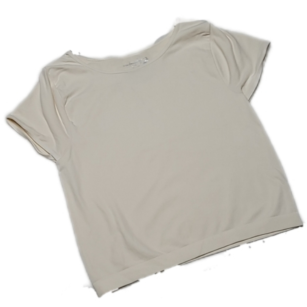 Free People Intimately Cap Sleeve Seamless Cami Ivory Medium/Large